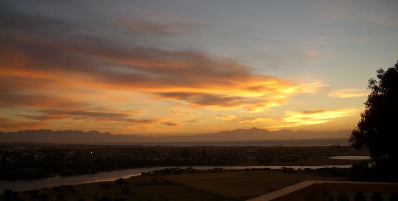 Colona Castle Sunset from balcony